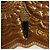LOUIS VUITTON Pochette Owl Comte De Feu Vernis Bronzo M92268 Auth 172440V - vista 22