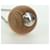 Hermès HERMES Serie Woodball Necklace metal Beige Auth 168329M  - view 14