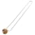 Hermès HERMES Serie Woodball Necklace metal Beige Auth 168329M  - view 2