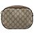 Borsa Sherry Line GG Supreme Web di GUCCI in PVC Beige e Oro 89 02 066 Auth 173850 D'oro - vista 2