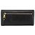 Portafoglio Lungo Miu Miu Pelle Nera Oro Auth bs33771 Nero D'oro - vista 2