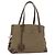 PRADA Borsa a mano in nylon khaki argento autentica 173838 Cachi