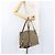 PRADA Borsa a mano in nylon khaki argento autentica 173838 Cachi - vista 26