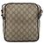 Gucci Borsa a Spalla GG Supreme PVC Beige Oro 233268 Auth 173855 D'oro - vista 2