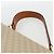 Céline Borsa a mano in tela Macadam CELINE PVC Beige Oro Auth LNZ539 D'oro - vista 8