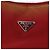 PRADA Borsa a mano in nylon rosso argento Auth LNZ983 - vista 18