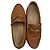 Mocassino in pelle Horsebit vintage Gucci marrone