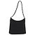 Borsa a Spalla Chain Vala in Nylon Nero Salvatore Ferragamo Auth BA10885