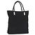 Gucci Borsa Tote in Nylon Nera Argento Auth 173861 Nero