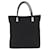 Gucci Borsa Tote in Nylon Nera Argento Auth 173861 Nero - vista 13