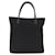 Gucci Borsa Tote in Nylon Nera Argento Auth 173861 Nero - vista 2