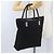 Gucci Borsa Tote in Nylon Nera Argento Auth 173861 Nero - vista 22
