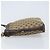 Borsa a Spalla GG Canvas Gucci Beige Oro 109106 Auth 173911 D'oro - vista 4