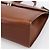 Borsa a mano Burberry in pelle 2 vie marrone oro Auth hk3526 D'oro - vista 10