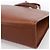 Borsa a mano Burberry in pelle 2 vie marrone oro Auth hk3526 D'oro - vista 16