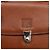 Borsa a mano Burberry in pelle 2 vie marrone oro Auth hk3526 D'oro - vista 18