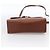 Borsa a mano Burberry in pelle 2 vie marrone oro Auth hk3526 D'oro - vista 5