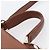 Borsa a mano Burberry in pelle 2 vie marrone oro Auth hk3526 D'oro - vista 8