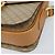 Céline Bolsa de ombro em lona Macadam Celine com estampa de carruagem PVC bege ouro Auth 172407 Dourado - vista 14