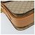 Céline Bolsa de ombro em lona Macadam Celine com estampa de carruagem PVC bege ouro Auth 172407 Dourado - vista 15
