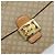 Céline Bolsa de ombro em lona Macadam Celine com estampa de carruagem PVC bege ouro Auth 172407 Dourado - vista 18