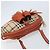 Borsa a spalla Nova Check in PVC beige e oro Auth LNZ329A di BURBERRY D'oro - vista 6