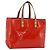 LOUIS VUITTON Borsa a Mano Monogram Vernis Reade PM Rossa M91088 LV Auth BA11201 Rosso