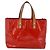 LOUIS VUITTON Borsa a Mano Monogram Vernis Reade PM Rossa M91088 LV Auth BA11201 Rosso - vista 2