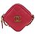CHANEL Pochette a Spalla Choco Bar con Catena in Pelle di Agnello Rosa Oro CC Auth LNZ440SAM D'oro - vista 13