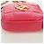 CHANEL Pochette a Spalla Choco Bar con Catena in Pelle di Agnello Rosa Oro CC Auth LNZ440SAM D'oro - vista 16