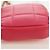 CHANEL Pochette a Spalla Choco Bar con Catena in Pelle di Agnello Rosa Oro CC Auth LNZ440SAM D'oro - vista 17
