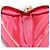 CHANEL Pochette a Spalla Choco Bar con Catena in Pelle di Agnello Rosa Oro CC Auth LNZ440SAM D'oro - vista 24