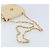 BALLY Borsa a Spalla con Catena Pelle Beige Oro Auth am10887V D'oro - vista 7