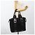 Borsa Tote Christian Dior in nylon nero argento Auth BSZ026V - vista 15