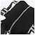 Borsa Tote Christian Dior in nylon nero argento Auth BSZ026V - vista 5