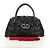 VALENTINO Borsa a mano in pelle nera argento Auth 152881A Nero - vista 12