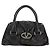 VALENTINO Borsa a mano in pelle nera argento Auth 152881A Nero - vista 13