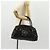 VALENTINO Borsa a mano in pelle nera argento Auth 152881A Nero - vista 25
