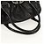 VALENTINO Borsa a mano in pelle nera argento Auth 152881A Nero - vista 7
