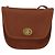 Borsa a spalla in pelle marrone con chiusura Turn Lock Coach, oro, Auth mr1507 D'oro - vista 13
