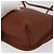 Borsa a spalla in pelle marrone con chiusura Turn Lock Coach, oro, Auth mr1507 D'oro - vista 17