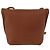 Borsa a spalla in pelle marrone con chiusura Turn Lock Coach, oro, Auth mr1507 D'oro - vista 2
