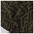 FENDI Zucca Canvas Handtasche Schwarz Braun Auth 173796 - Ansicht 16