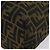 FENDI Zucca Canvas Handtasche Schwarz Braun Auth 173796 - Ansicht 17