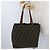 FENDI Zucca Canvas Handtasche Schwarz Braun Auth 173796 - Ansicht 22