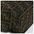 FENDI Zucca Canvas Handtasche Schwarz Braun Auth 173796 - Ansicht 8