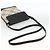 Borsa a Spalla Nova Check Burberry in Tela Beige Nera Argento Autentica 174064 Nero - vista 7