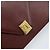 Cartier Borsa a spalla Must Line in pelle Bordeaux oro Auth BA11108 D'oro Bordò - vista 17