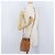 Borsa a Spalla MCM Vicetos Logogram in Pelle PVC Marrone Oro Auth BA11006 D'oro - vista 19