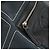 Borsa Tote CHANEL in tela blu navy con CC argento Auth bs33826 - vista 17